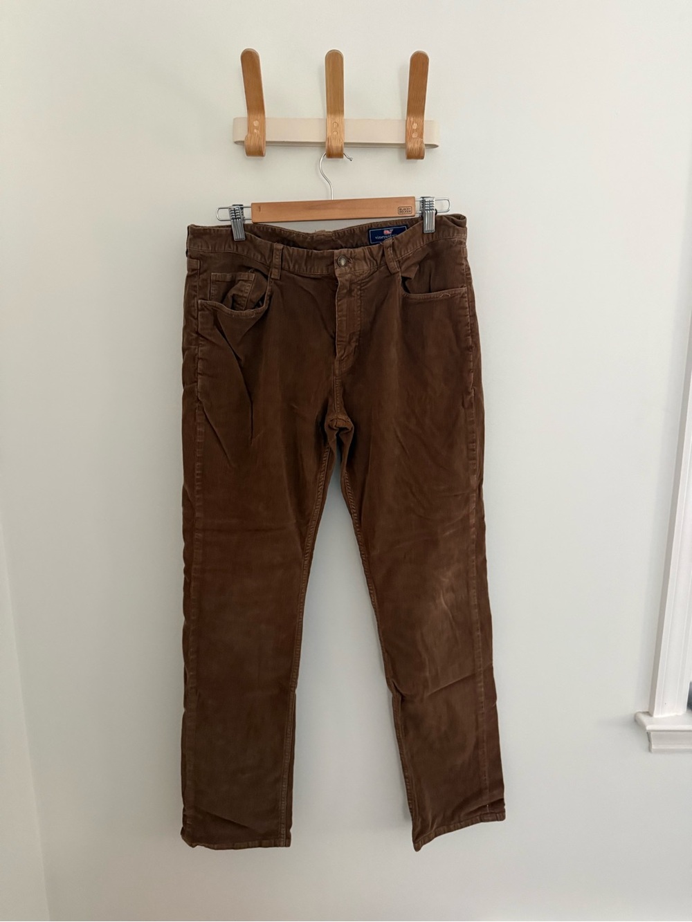 Men's Vineyard Vines Brown Corduroy Pants 34x34